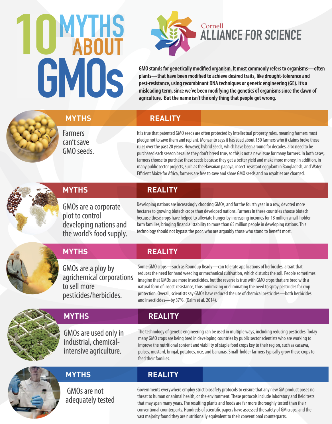 10 Myths About GMOs